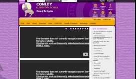 
							         Conley Elementary / Overview - Chandler Unified School District								  
							    