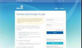 
							         Connect and manage my gas - Jemena								  
							    