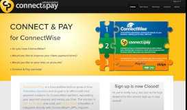 
							         Connect and Pay: ConnectWise Payment Integration								  
							    