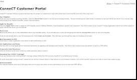 
							         ConneCT Customer Portal - ConneCT.ct.gov								  
							    