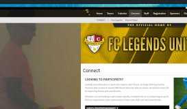 
							         Connect - FC Legends United Soccer club								  
							    
