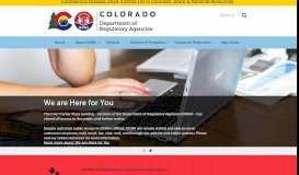 
							         Connect for Health Colorado Information | Department of Regulatory ...								  
							    