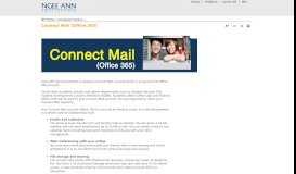 
							         Connect Mail (Office 365) - Ngee Ann Polytechnic								  
							    