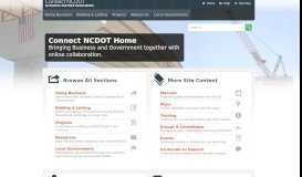 
							         Connect NCDOT: Home								  
							    