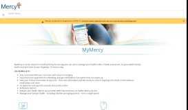 
							         Connect Online With MyMercy | Mercy								  
							    