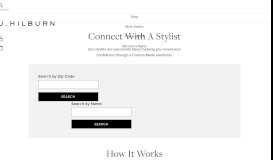 
							         Connect With A Stylist | J.Hilburn								  
							    