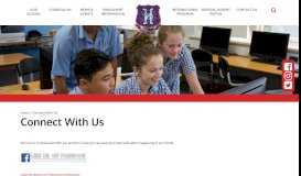 
							         Connect With Us - Naracoorte High School								  
							    