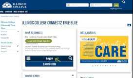 
							         Connect2 | Illinois College Connect2 True Blue								  
							    