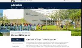 
							         Connect4Success | Admissions | Florida International University								  
							    