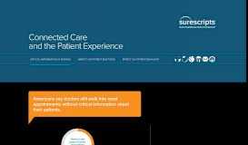
							         Connected Care and the Patient Experience | Surescripts								  
							    