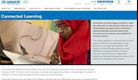 
							         Connected Learning - UNHCR								  
							    