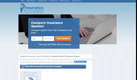 
							         Connecticut General Life Insurance Company - Insurance Providers								  
							    