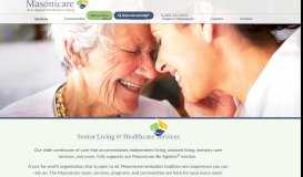 
							         Connecticut Specialized Senior Care Services | Masonicare								  
							    