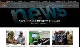 
							         Connecting Markets, Connecting ... - Ghana Commodity Exchange								  
							    