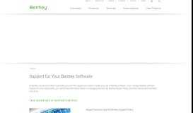 
							         CONNECTservices - Software Downloads, Support ... - Bentley Systems								  
							    