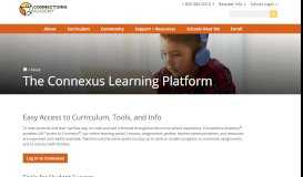 
							         Connexus® | Connections Academy's Online Learning Platform								  
							    