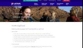 
							         Conoce myIDTravel - LATAM Airlines								  
							    