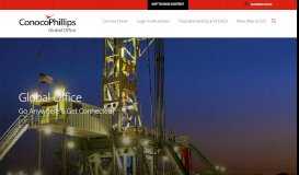 
							         ConocoPhillips Global Office								  
							    
