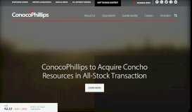 
							         ConocoPhillips								  
							    