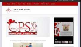 
							         Conrad Public Schools / Homepage								  
							    
