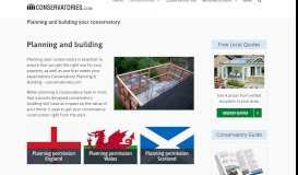 
							         Conservatory Planning Permission in Wales - Conservatories.com								  
							    