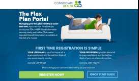 
							         Consociate - Use your Flex Plan Portal								  
							    