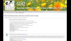 
							         Consortium of California Herbaria, CCH2 Portal Carl W. Sharsmith ...								  
							    