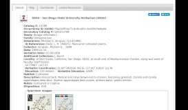 
							         Consortium of California Herbaria, CCH2 Portal Detailed Collection ...								  
							    