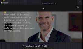 
							         Constantin Gall – Managing Partner, Transaction Advisory Services ...								  
							    