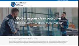 
							         Constitution State Services | Large Casulty Risk Solutions								  
							    