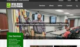 
							         Construction & Design Build Projects | New River Electrical Corporation								  
							    
