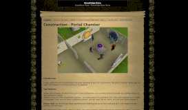 
							         Construction - Portal Chamber - ScapeRune								  
							    