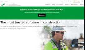 
							         Construction Software | HCSS Software								  
							    