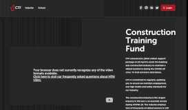 
							         Construction Training Fund								  
							    