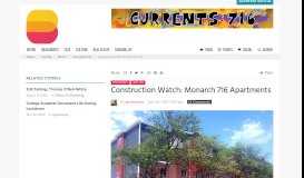 
							         Construction Watch: Monarch 716 Apartments – Buffalo Rising								  
							    