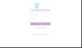 
							         Constructionline								  
							    