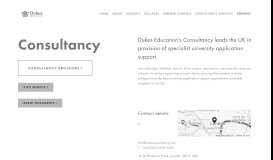
							         Consultancy — Dukes Education Partner Portal								  
							    