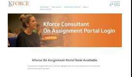
							         Consultant Login | Kforce								  
							    