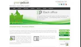
							         Consultant portal | Timesheet software - Green Pelican								  
							    