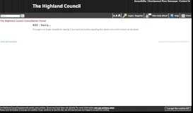 
							         Consultation Portal - The Highland Council - Draft Inverness East ...								  
							    