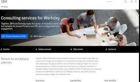 
							         Consulting Services for Workday | IBM								  
							    