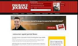
							         consumer agent portal Archives - Insurance Journal								  
							    
