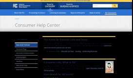 
							         Consumer Help Center | Federal Communications Commission								  
							    