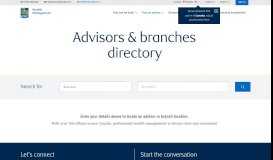 
							         consumer report - Advisors & branches directory								  
							    