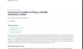 
							         Consumer's Guide to Filing a Health Insurance Claim - Insurance Quotes								  
							    