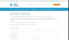 
							         Contact A Patient At Crisp Regional | Crisp Regional Hospital								  
							    