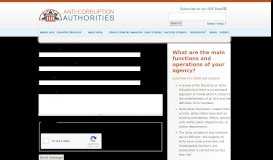 
							         Contact | Anti-Corruption Authorities (ACAs) Portal								  
							    