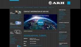 
							         Contact ARH Inc.								  
							    