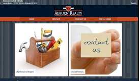 
							         Contact Auburn Realty For Rental or Maintenance Requests								  
							    