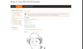 
							         Contact | Brian R. Cain MD and Associates								  
							    